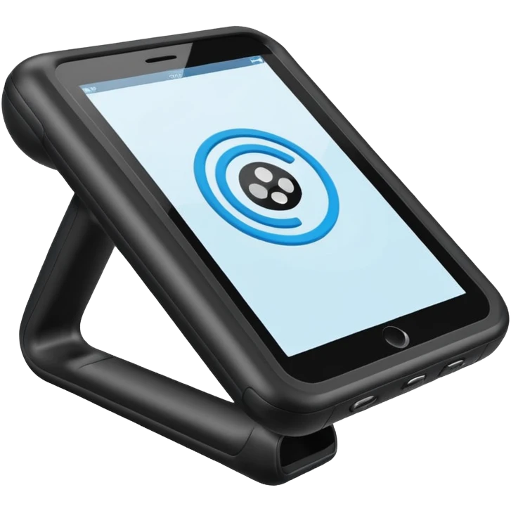 Hand-held scanner  emoji