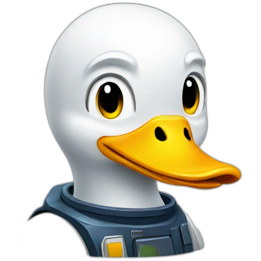 space duck emoji
