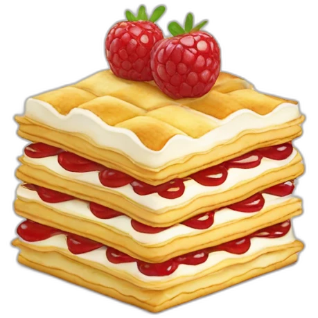 Mille feuille emoji