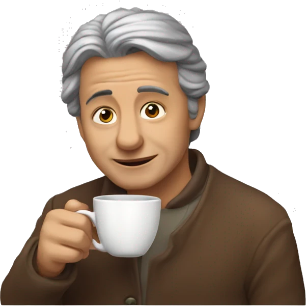 Tatarka drinks tea emoji