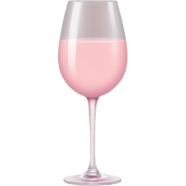 pale pink wine emoji