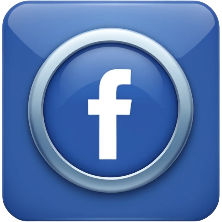 représente le célèbre badge de certification Facebook emoji