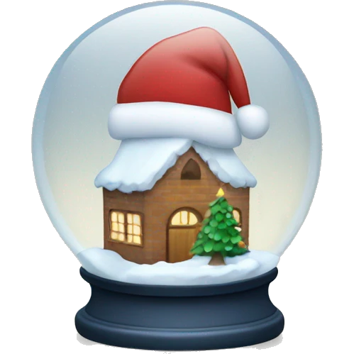 Christmas Snow globe emoji