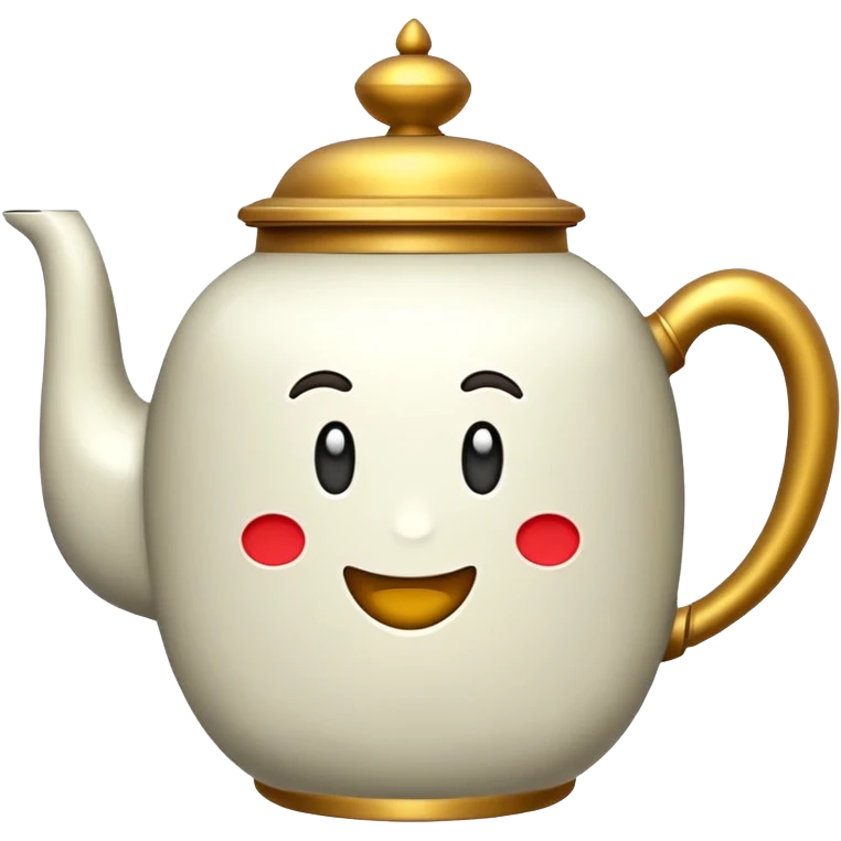 Чайник, внутри деньги, сверху знак вопросс emoji