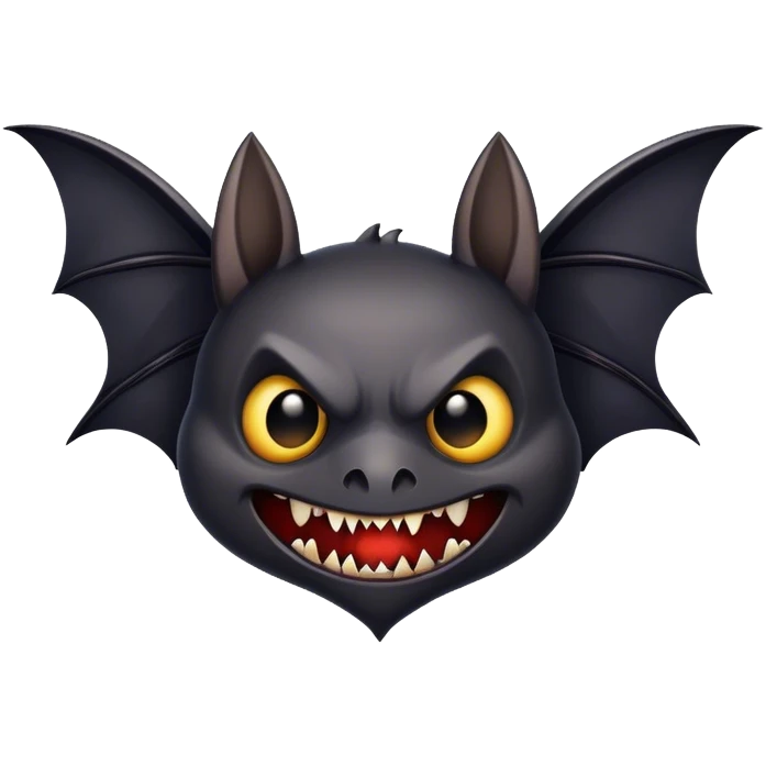 creepy Bat emoji