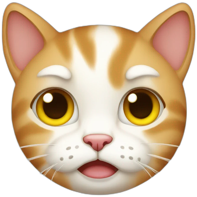 Crying cat emoji