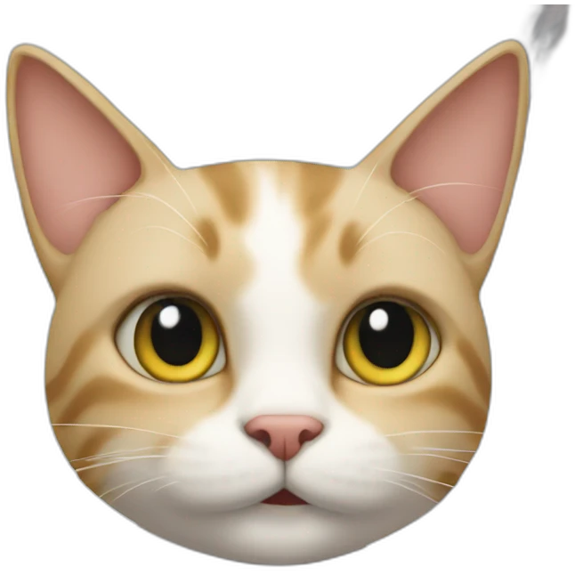 cat with street emoji
