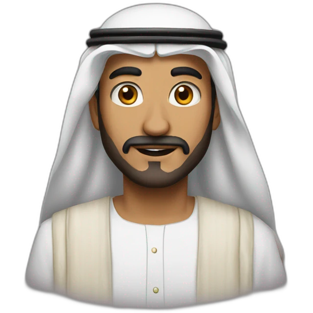 Dubai sheikh emoji