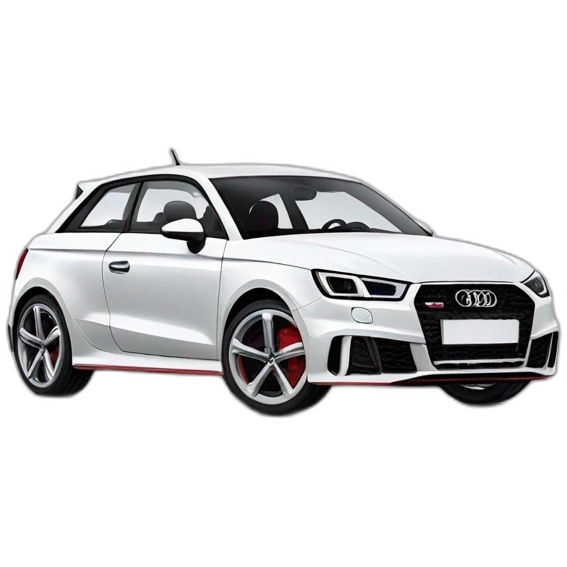 Audi S1 quattro emoji