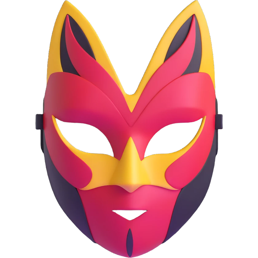 Senoufo mask emoji