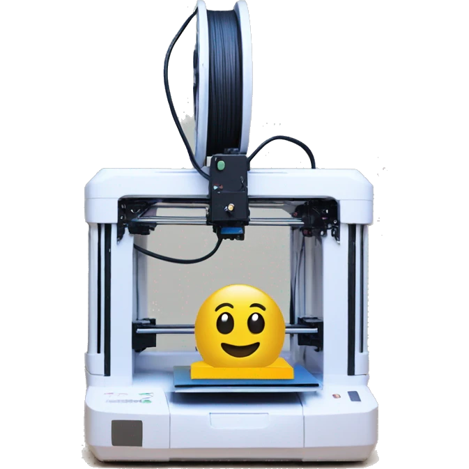 3D Printer 3 Dimensions emoji