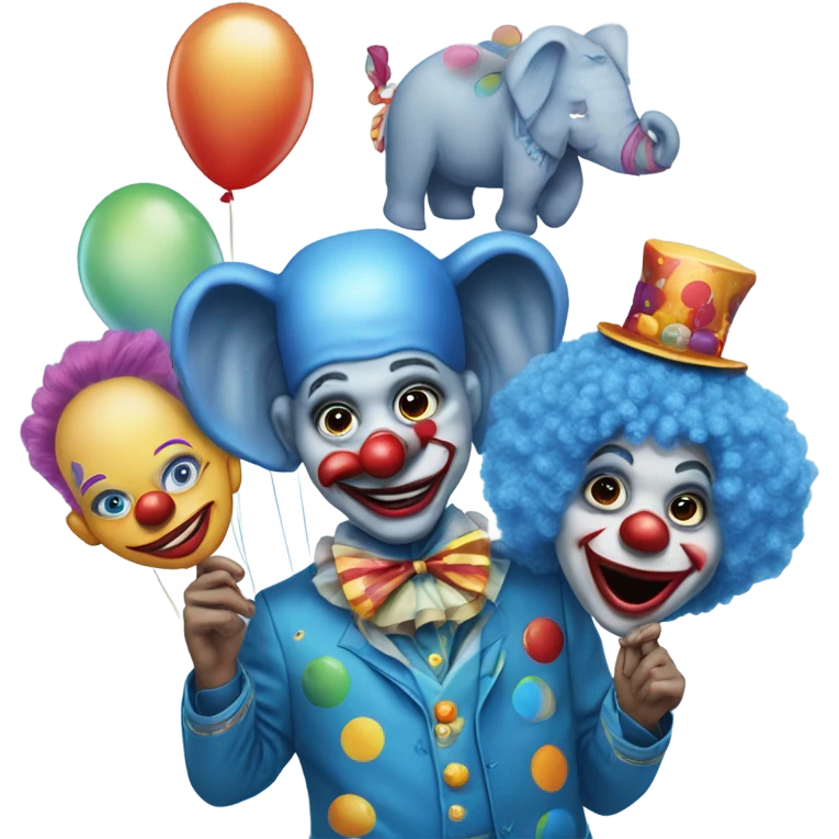 Democrat clowns emoji