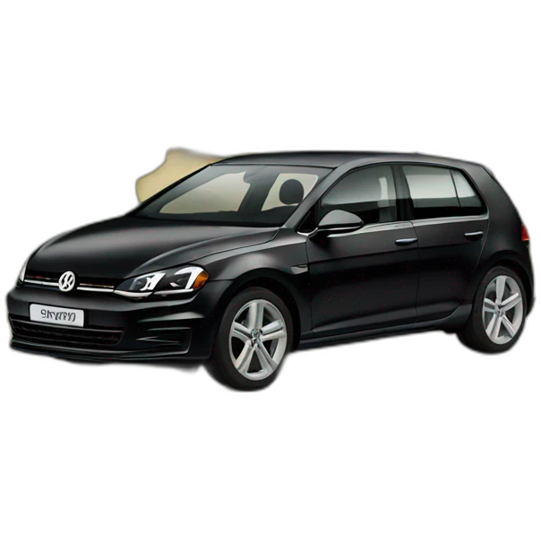Vw golf black emoji