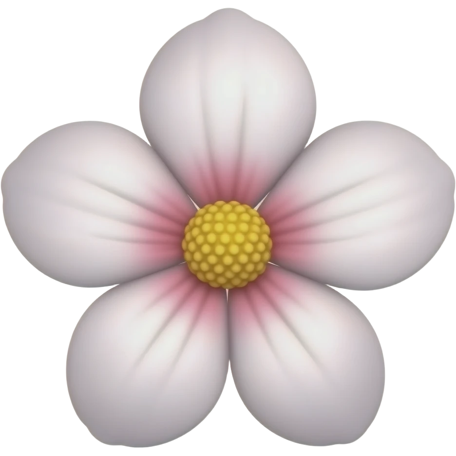 une fleur de thiarré emoji