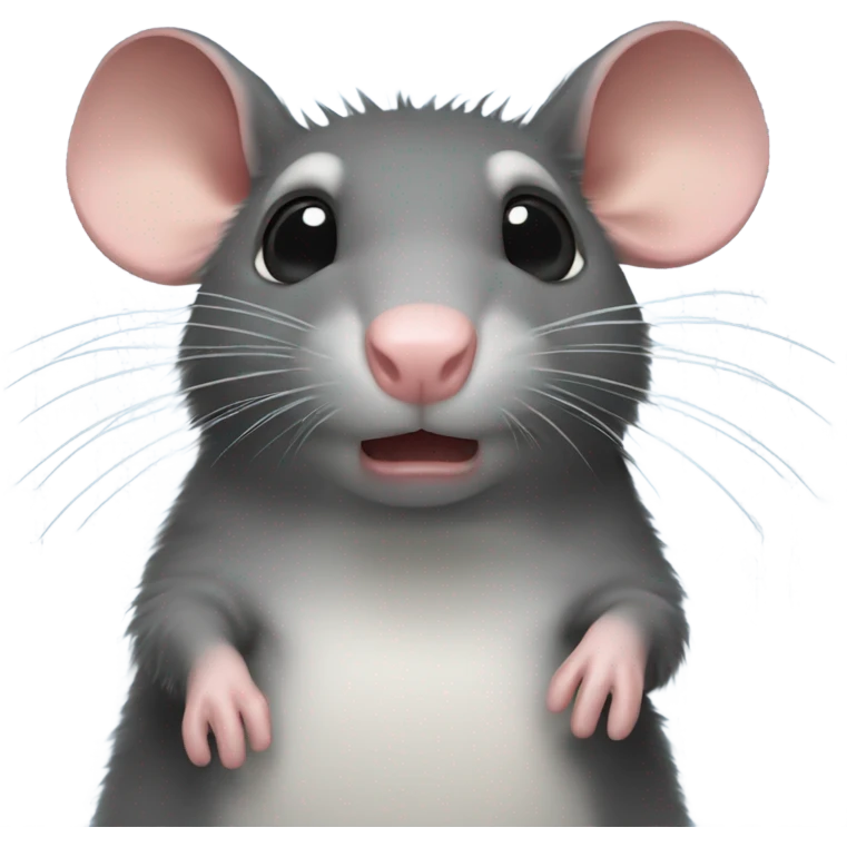 rat is in panic emoji