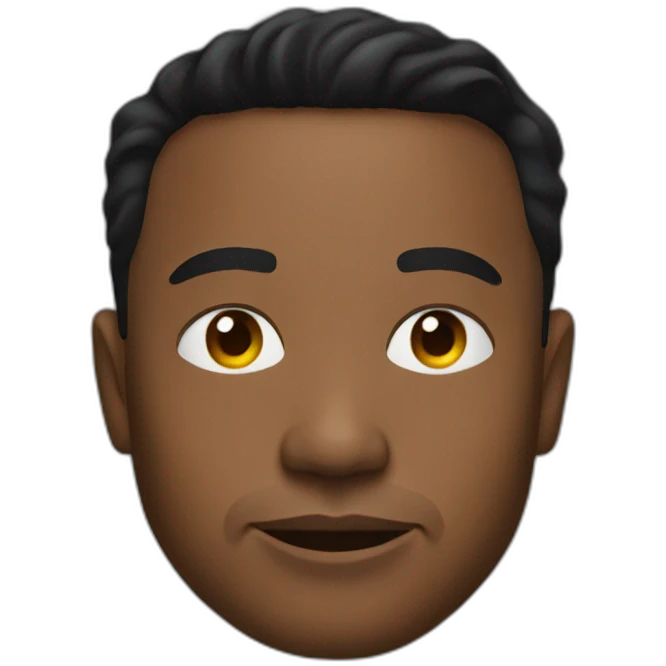 black elon musk emoji