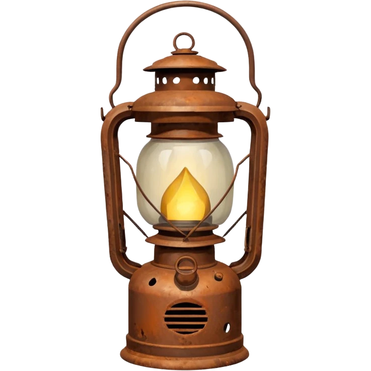 old lantern emoji