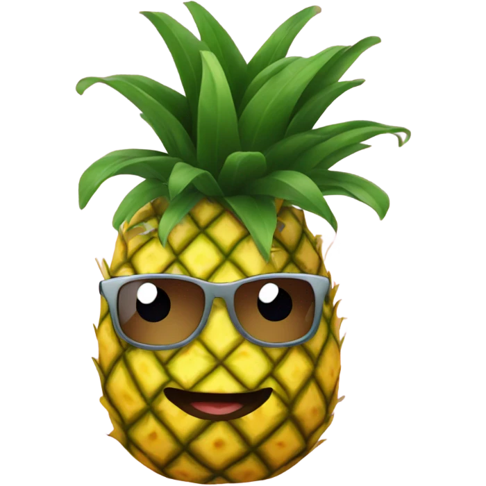 dashing pineapple fast  emoji