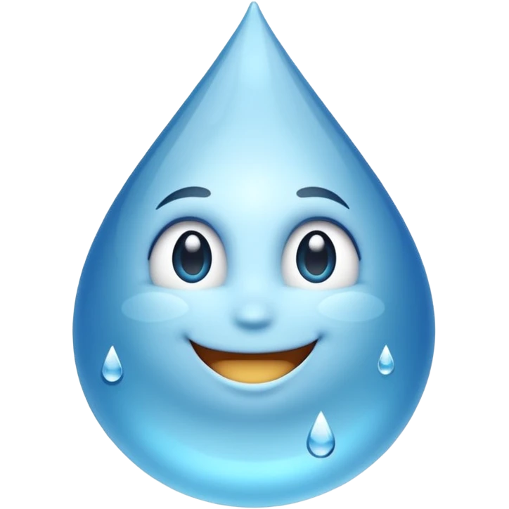💧😁 emoji