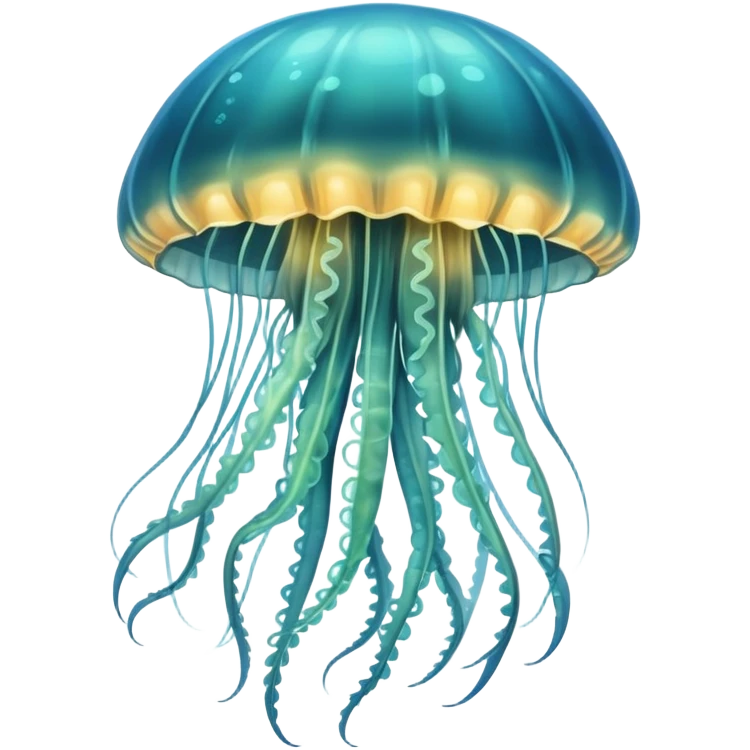 Dinosaur jellyfish emoji