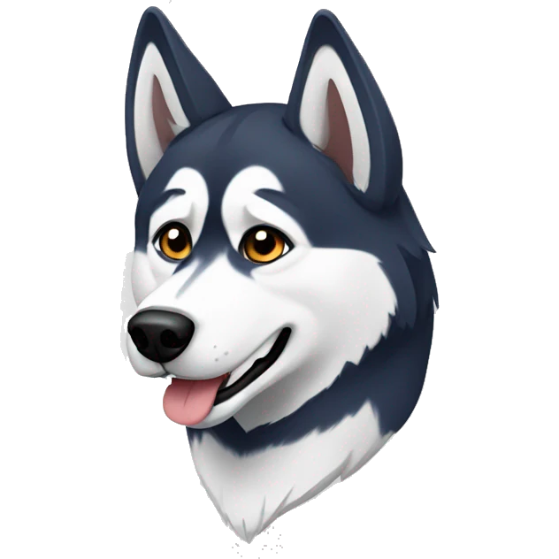 Husky emoji