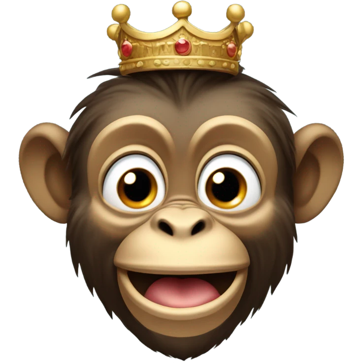 Monkey with a Ego emoji