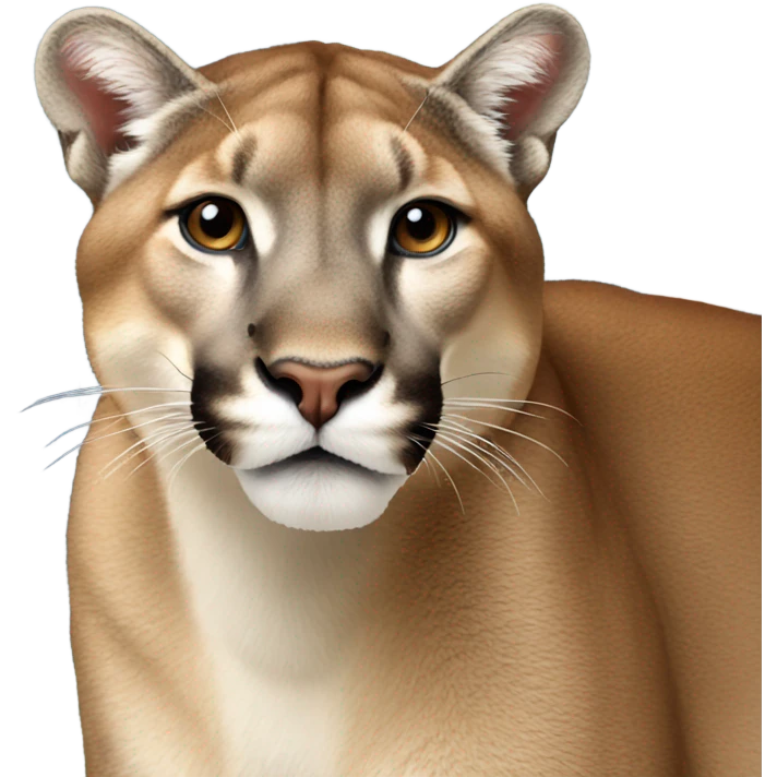Mountain lion  emoji