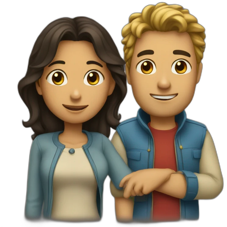 Arthur et yamina emoji