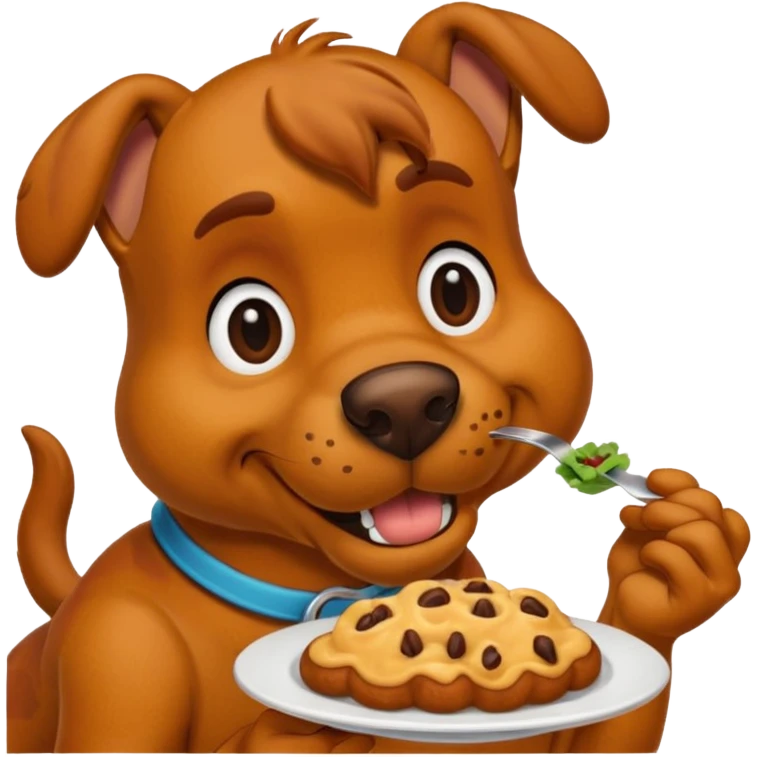 scooby doo comiendo  emoji