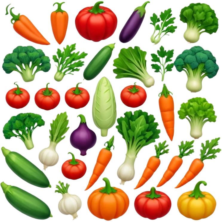fresh vegetables emoji