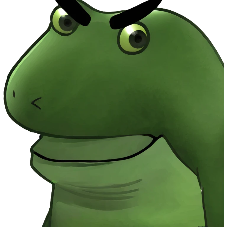 retro 1950s anthropomorphised animal head emoji