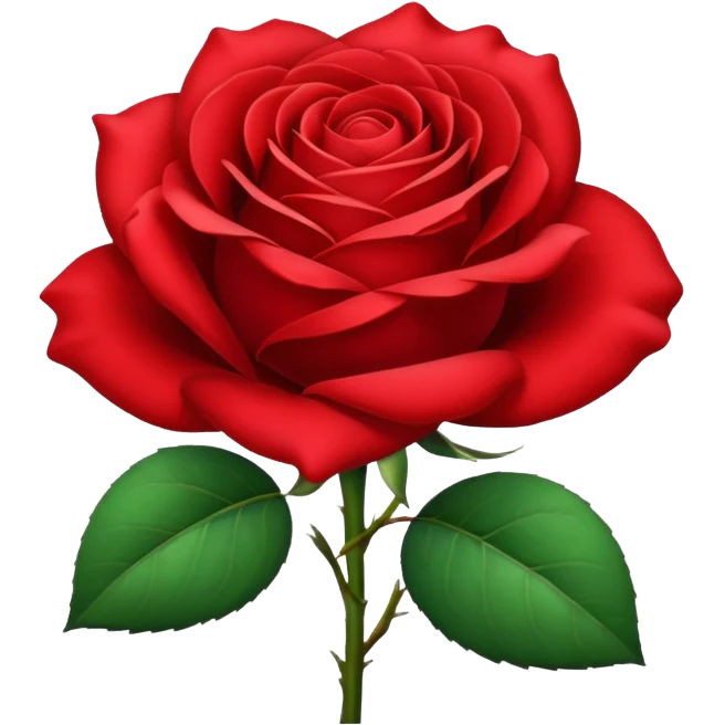 make a red rose emoji