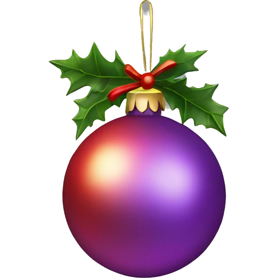 Christmas decorations emoji