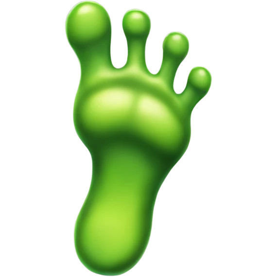 Foot monster  emoji