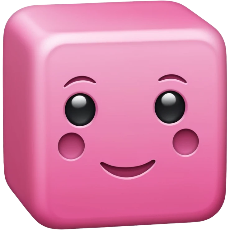 icon pink block emoji