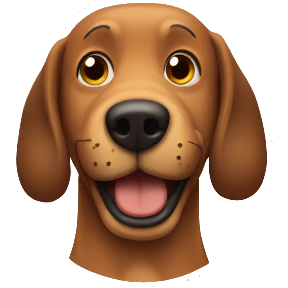 This is fine dog emoji
