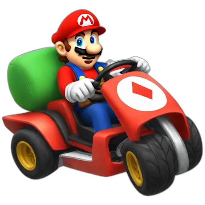 Mario kart emoji