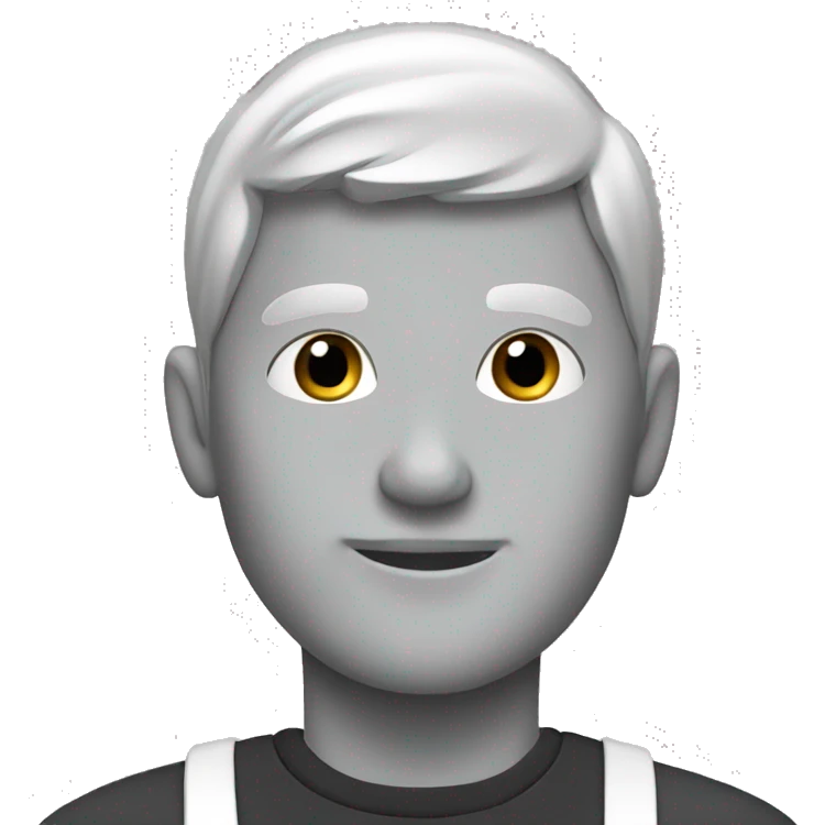 sporty programmer headshot emoji