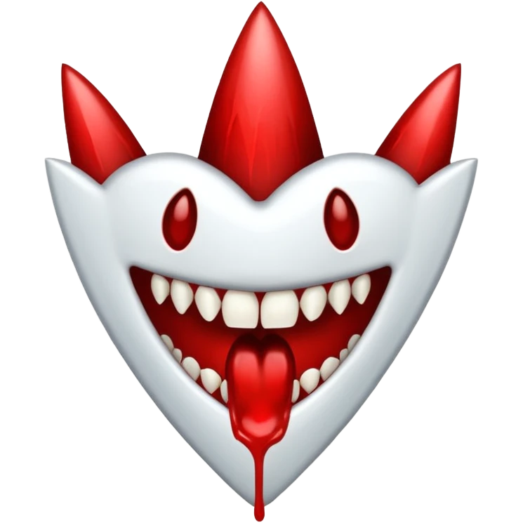 vampire teeth emoji