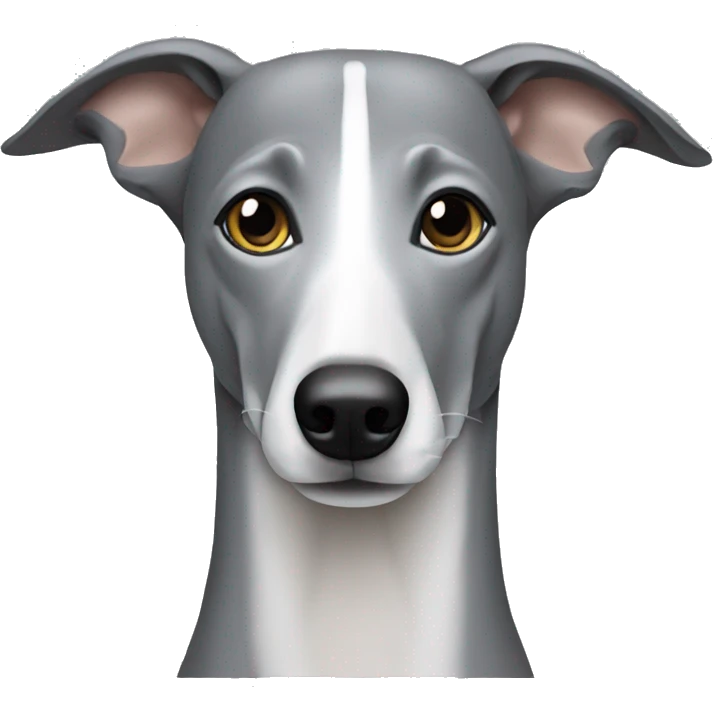 Grey whippet emoji