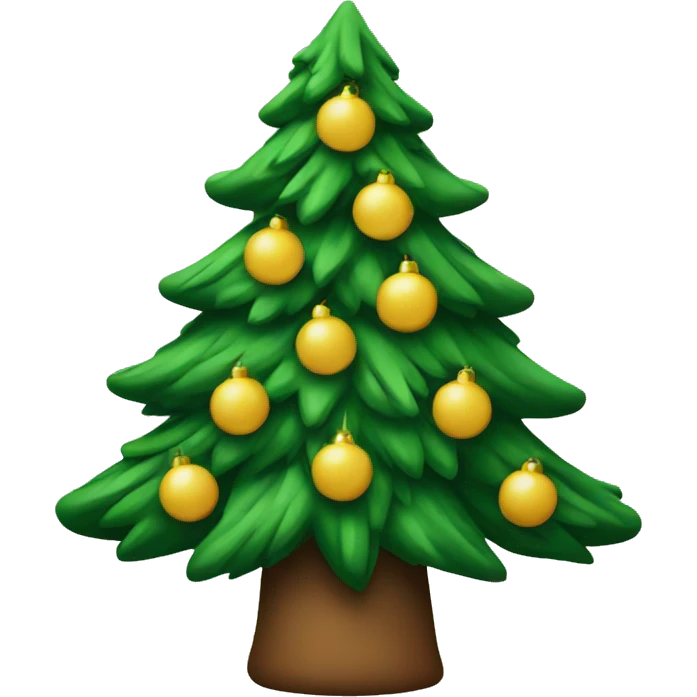 Christmas tree emoji