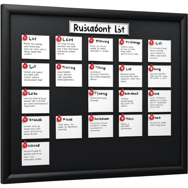 school rules on the noticeboard but dont write school rules just write what students shouldnt do in school emoji