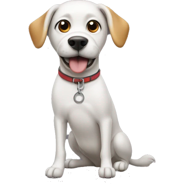 dog on a sport station emoji