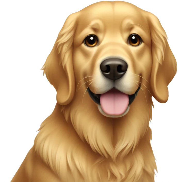 Golden retriever  emoji