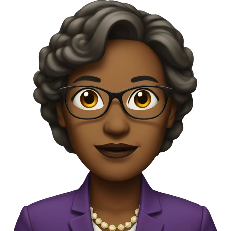 woman politician who is very powerful emoji
