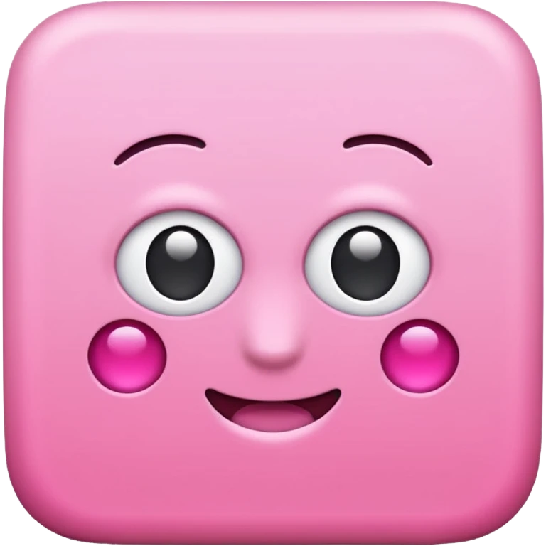 pink square emoji