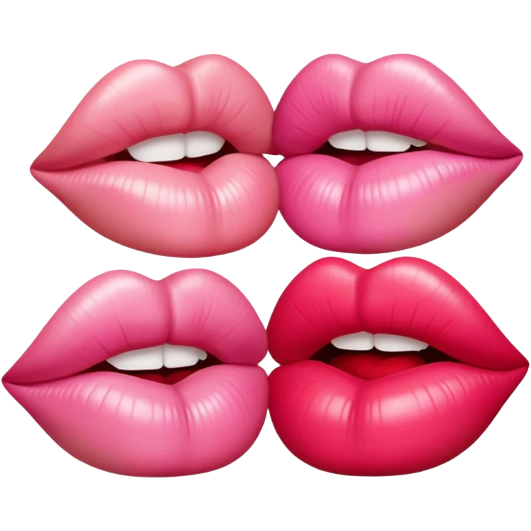 Cute kisses emoji