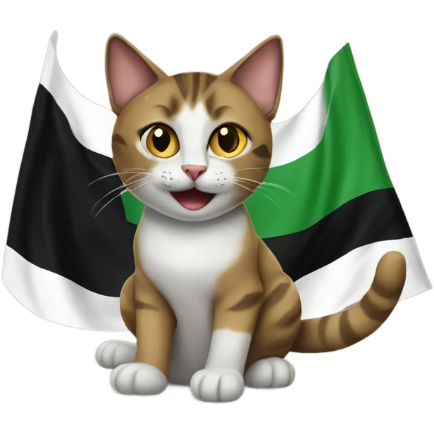 Palestine cat emoji