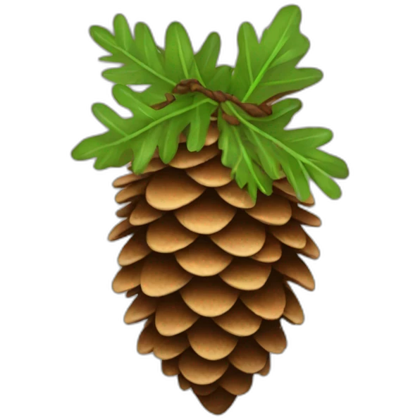 pinecone emoji