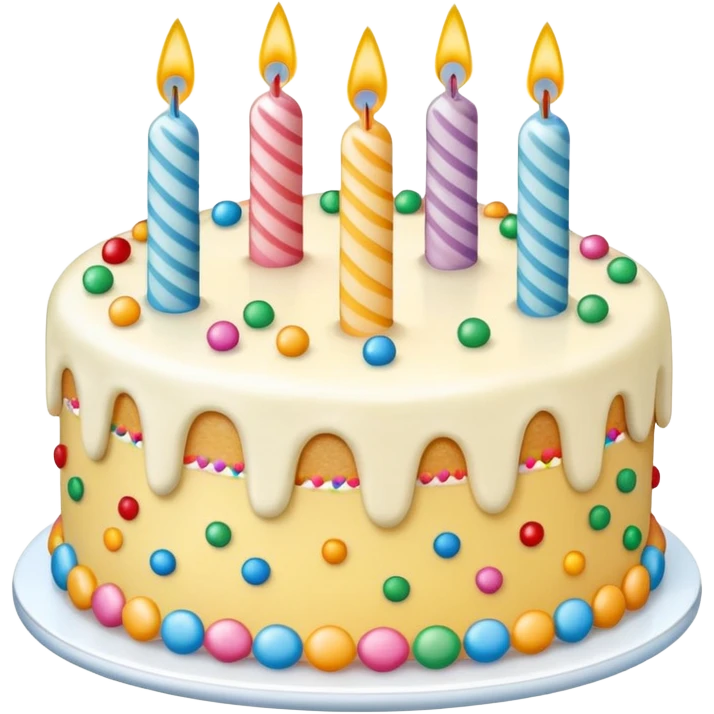 Birthday cake emoji